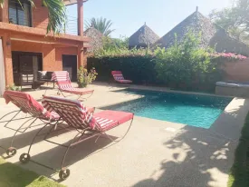 Villa en résidence bord de mer, 4 chambres ,4 salles de bain