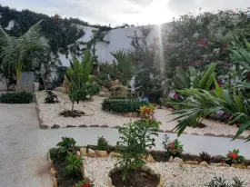 Grand appartement au rez de chaussée, dans un endroit isolé et calme , à 15 mn en voiture de Saly et de la réserve de Bandia , intéressant pour ceux qui souhaitent être au calme
4 chambres , 2 salles de bain , climatisation , salon , grande cuisine équipée , terrasse et piscine privée
Gardien à disposition,
Consommation électricité à la charges du locataire